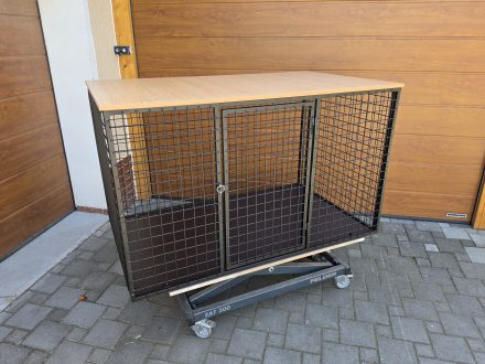 Rozkládací klec se standardními sítěmi